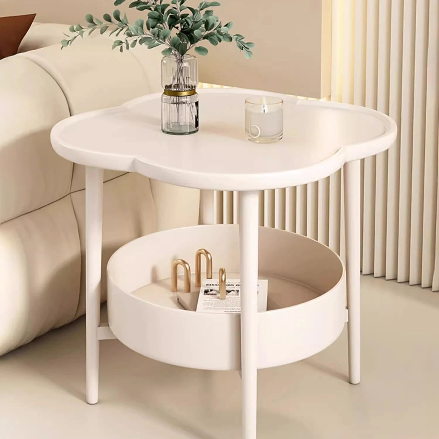 50*50cm Modern End Table Coffee&Tea Table Sofa Side Snack Table    