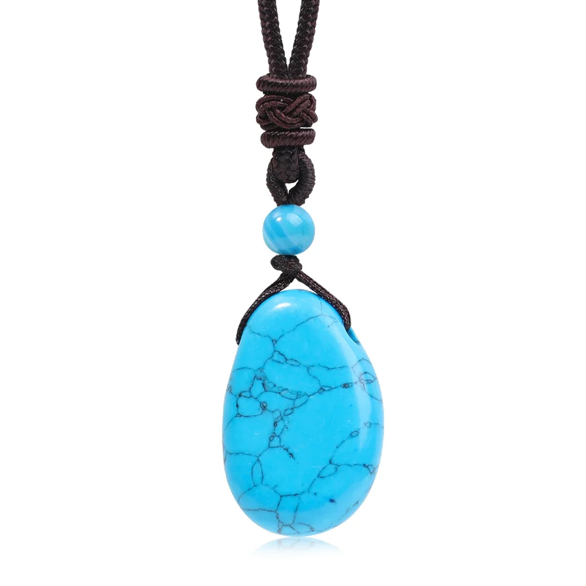 Hemasa Natural Gemstone Amethyst Rose Quartz Clear Quartz Necklace Pendants For Men And Women Health Wealth jewelry