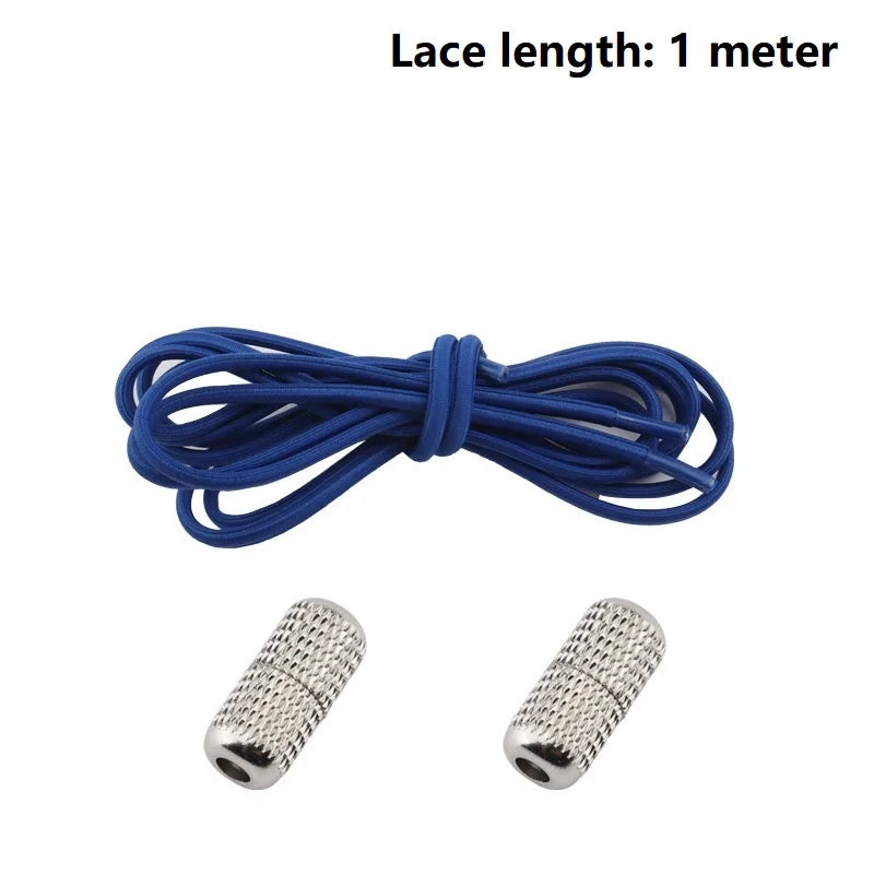 New Elastic Laces Sneakers Laces Without Tie Elastic Shoelaces Without Binding Laces Bows Shoelaces Rubber Bands for Shoes