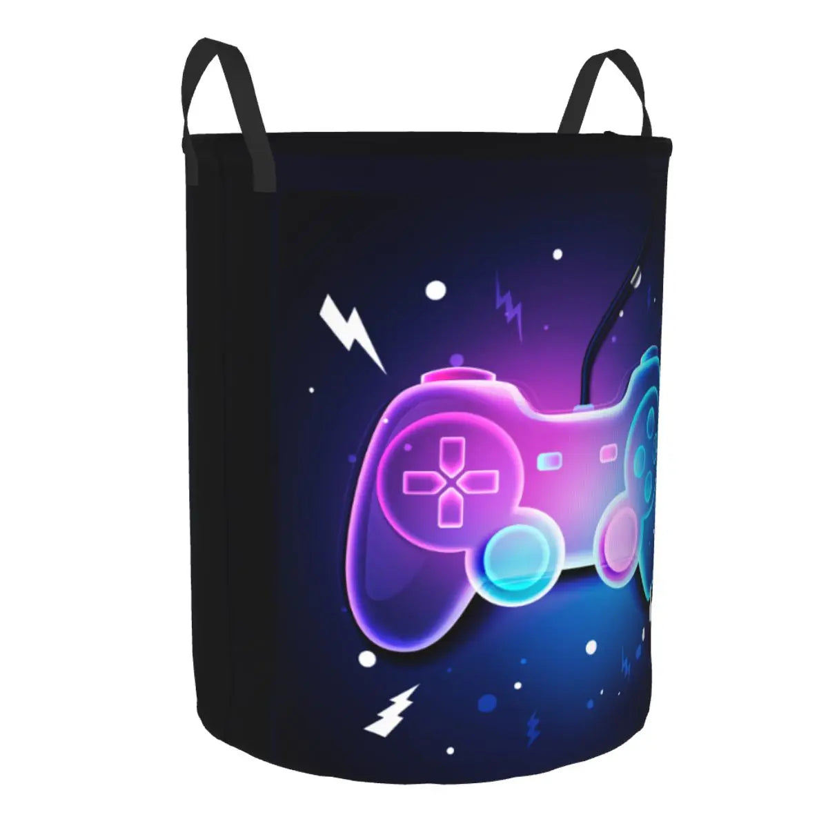 Hemasa Gamer Gaming Controller Laundry Large Clothes Storage Basket