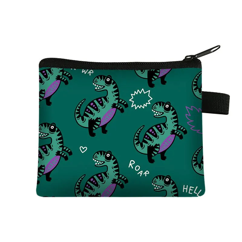 Tejesa Animal Theme Coin Purse /Children's Mini Zero Wallet Zipper Storage Pocket Bag Card Holder Kids Gift