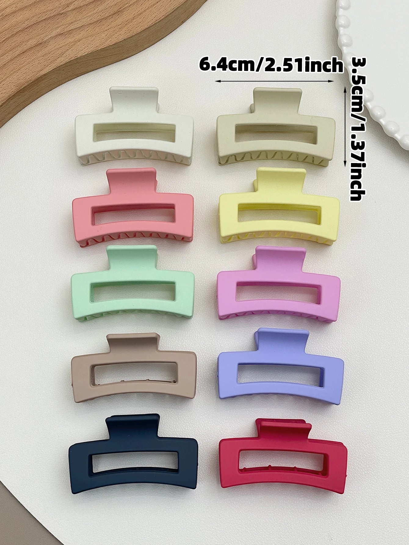 Tejesa 5/10pcs Fashionable Minimalist Ladies Hair Clips Grips Suitable for Daily Use Gift Recommendation Hair Accessories