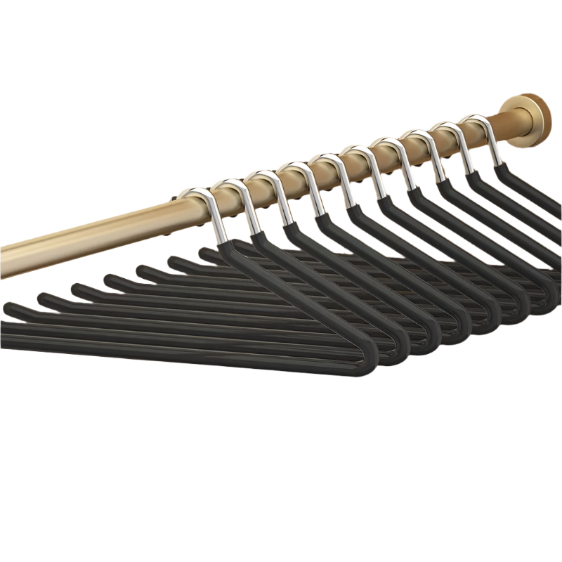 Hemasa 10PCS/20PCS/30PCS Goose-Shaped Seamless Z-Line Pants Rack Drying Pants Drying Rack Wardrobe hangers