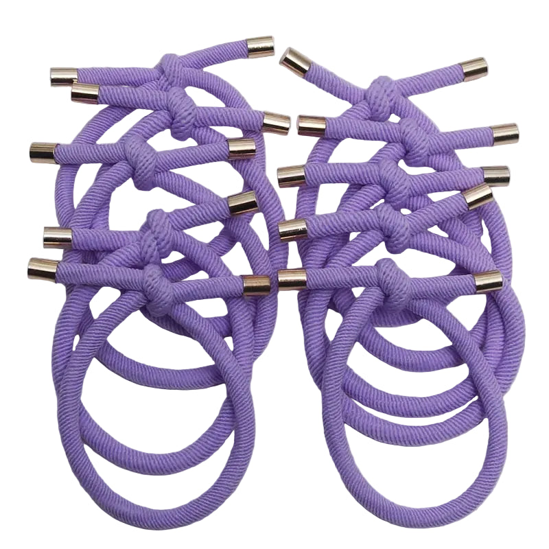 Tejesa 20PCS Women Elastic Hair Rubber Bands High Quality Girls Hair Bands Hair Scrunchies Gold Plated  Hair Accessories Hair Gum/Tie