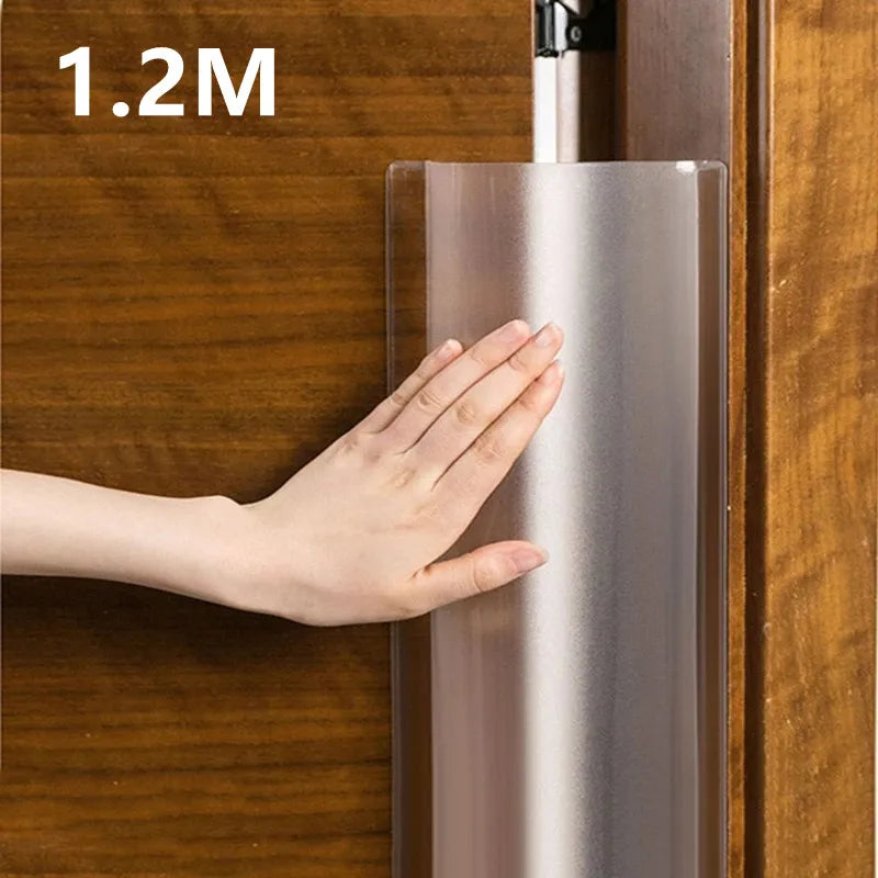 Hemasa 1.2M Child Safety Door Hinge Protector Cover Finger Pinch Guard Baby Security for The Back of Door