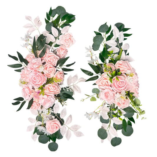 Tejesa Wedding Artificial Flower Arch for Home Party Decoration, Wedding Hotel and Auditorium Arrangement