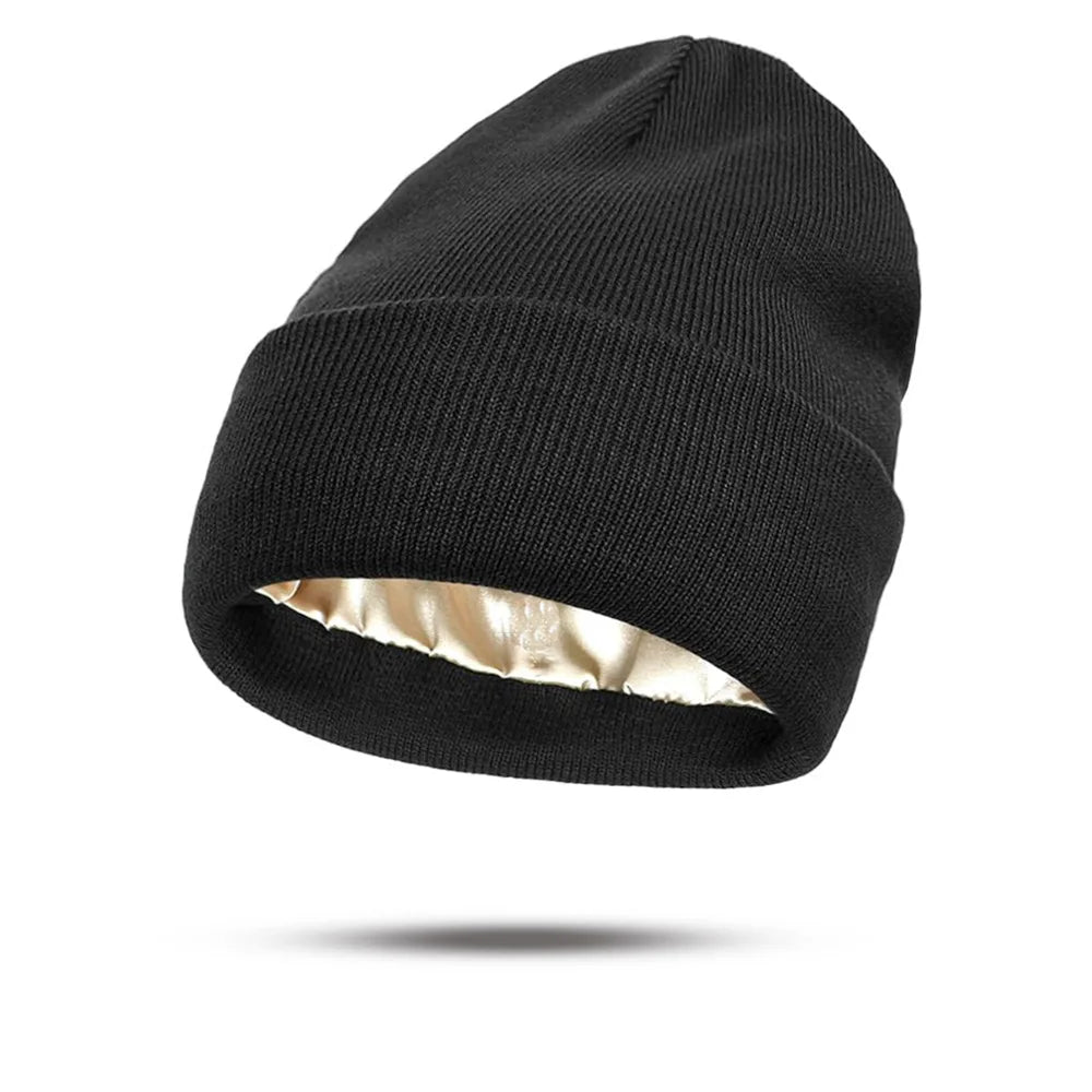 Tejesa Winter Slouchy Beanie For Women / Knitted Hat Warm Loose Fit Cap