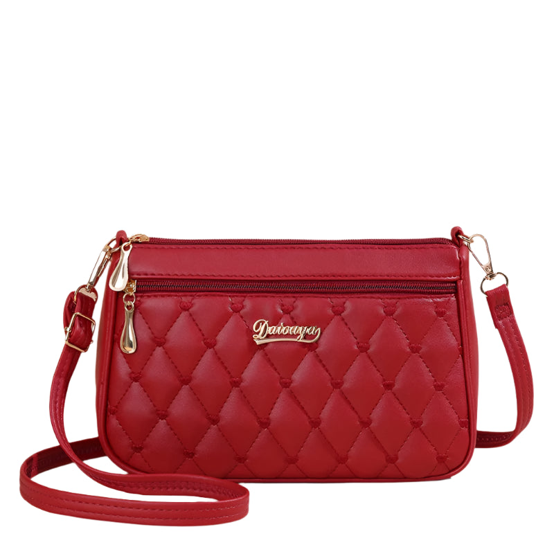 Hemasa PU Leather Crossbody Bags Zipper   Shoulder Bag /handbag for Women