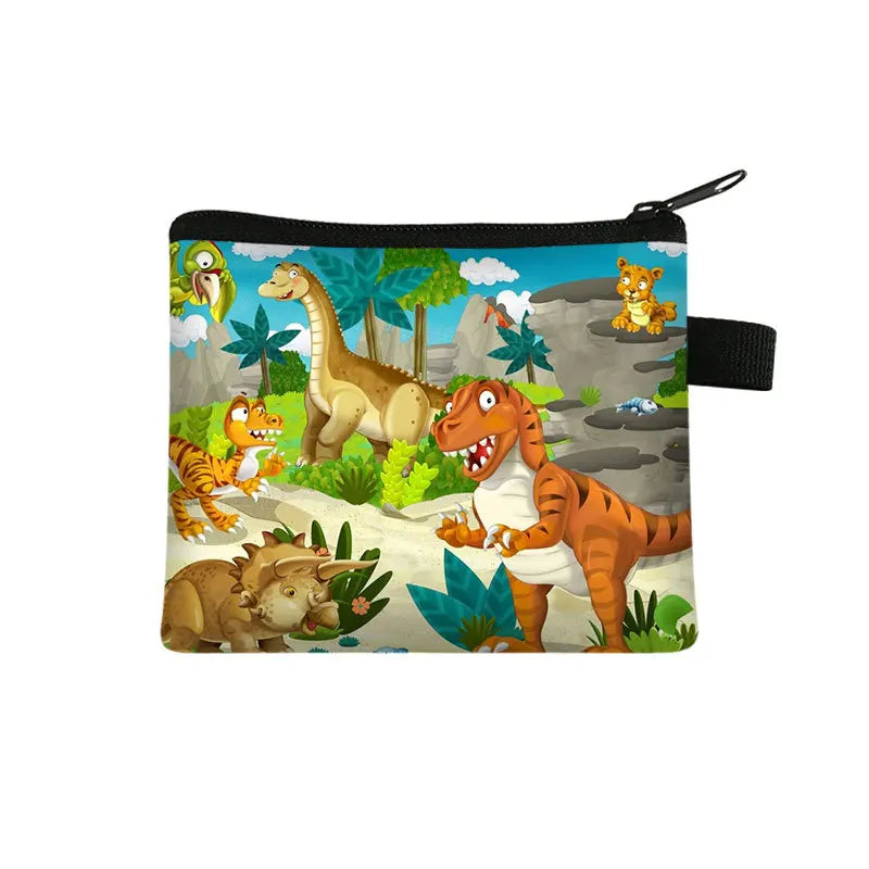 Tejesa Animal Theme Coin Purse /Children's Mini Zero Wallet Zipper Storage Pocket Bag Card Holder Kids Gift