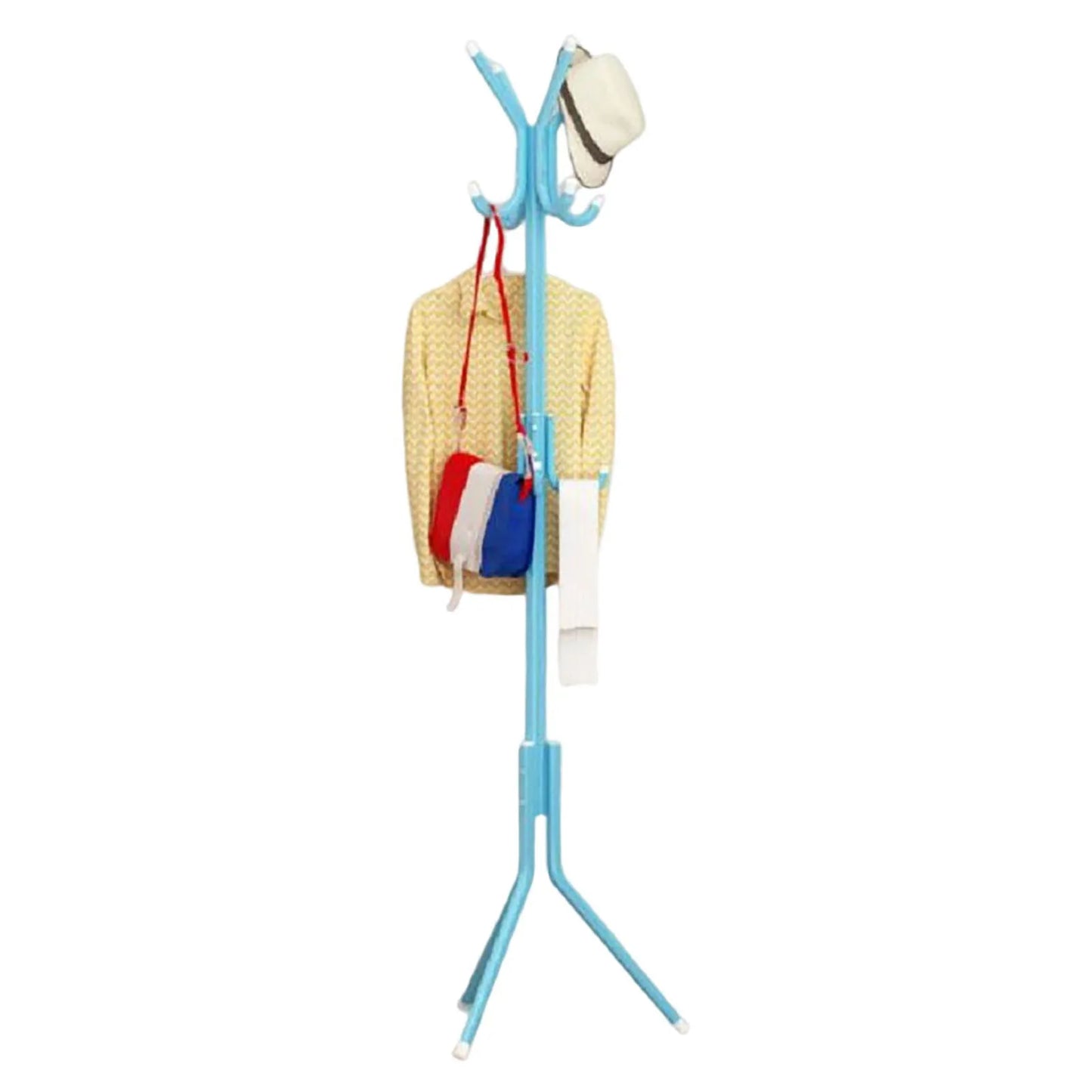 Sturdy Metal Coat Rack Stand Stable Base Multipurpose Coat Hat Rack for Entryway Living Room Bedroom
