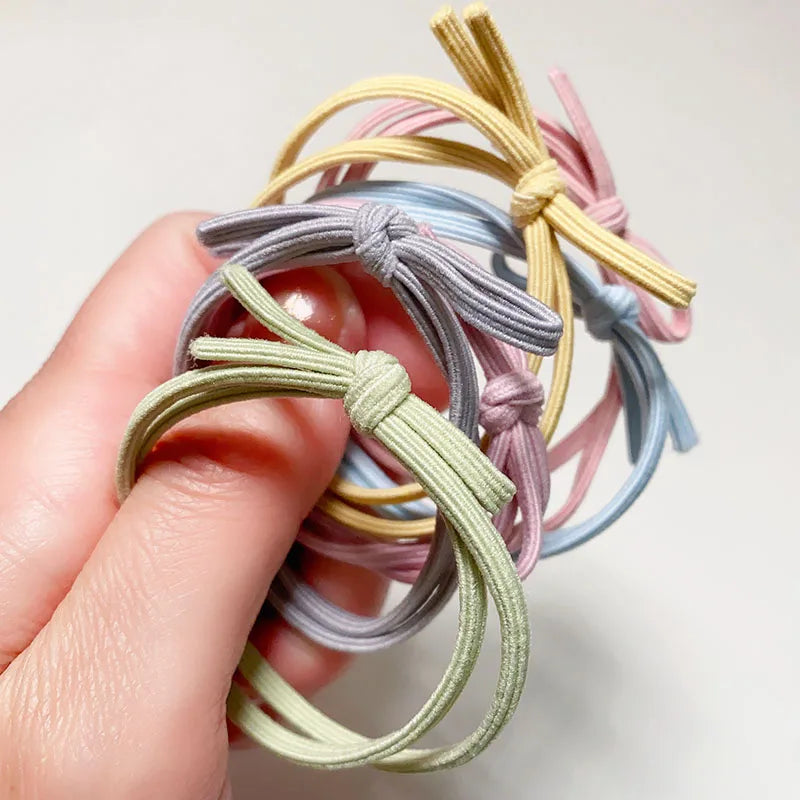 Tejesa 12PCS Women Hair Scrunchies Elastic Hair Rubber Bands/ Ponytail Hair Holders Headbands