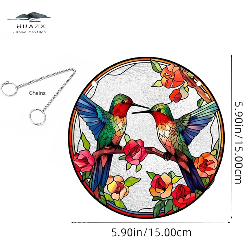 Fall Pumpkin Gifts Stained Window Hangings Decor Suncatcher Halloween Decoration For  Office Kitchen Living Room Sun Catcher