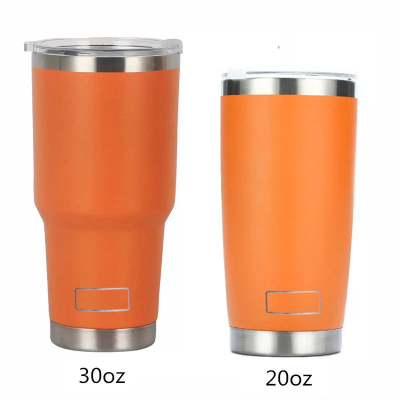 Hemasa 30oz 20oz Stainless Steel Tumblers  / Travel Glass Coffee Mug Double Wall Water Bottle