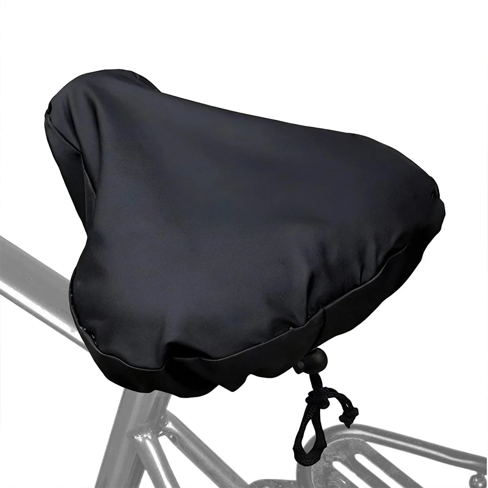 Tejesa 1pc Bicycles Saddle Seat Rain Cover Oxford Cloth Dust-proof Cushion Protector Replacing Outdoor Biking Guard