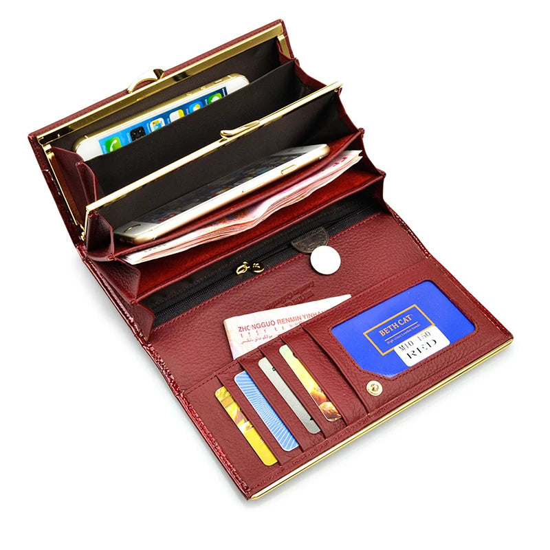 Hemasa Luxury  Ladies  Wallet with  Clutch  Money Bag
