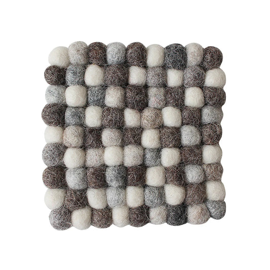 Hemasa 2 Pack Felt Coaster Set for Gift Decorations Coaster /Wool Felt Coasters