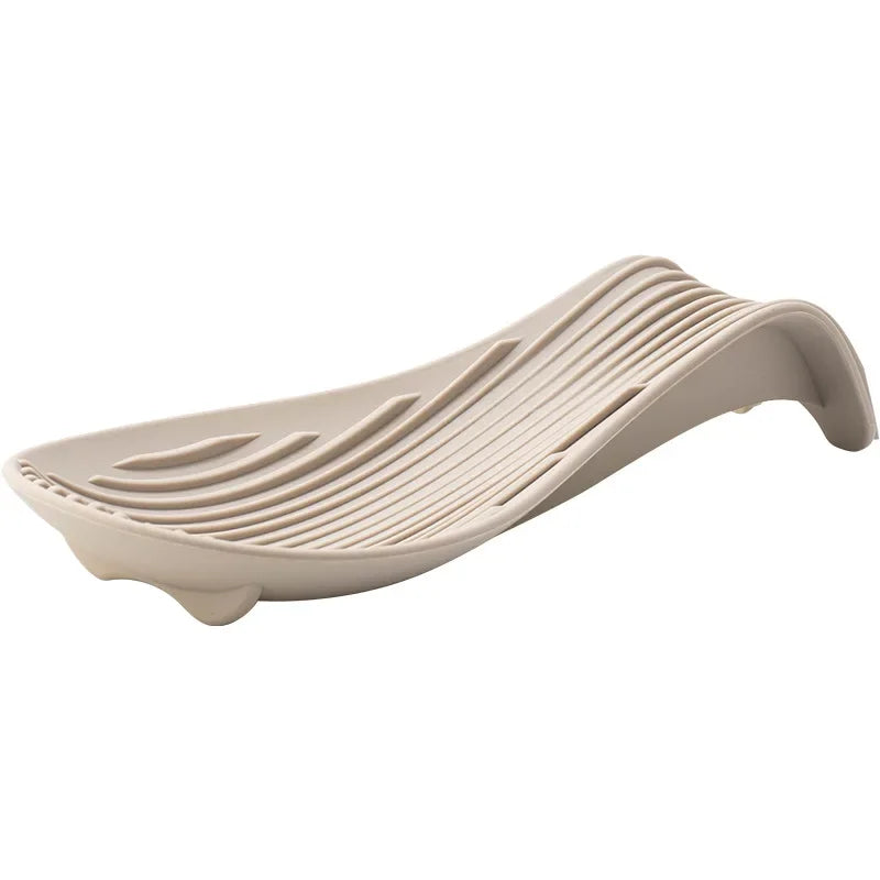 Hemasa Silicone Spoon Holder /Kitchen Spoon/ Rest Utensil Heat Resistant Storage Shelves Kitchen Cooking Tools Kitchen Accessories