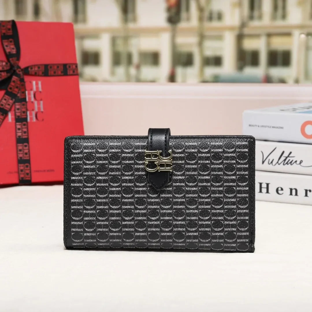 CH Luxury Brand Spring Fashion Women's Wallet Large Capacity Slot Coin 2025 High Quality Wallet Coin Wallet