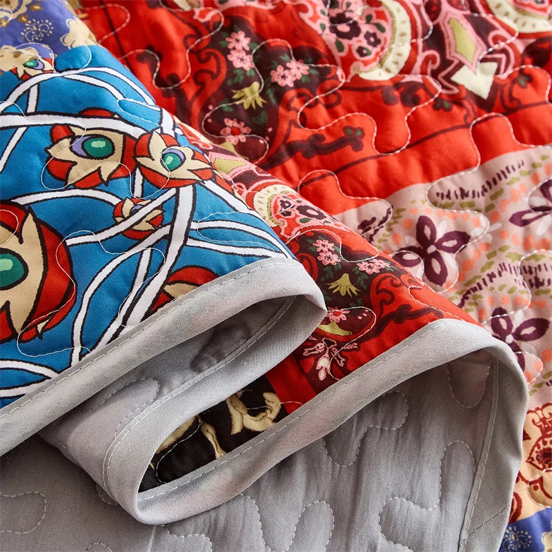 Tejesa Lightweight Bed Coverlets for All Seasons/ Soft Bedspreads Queen Quilt Bedding Set with Pillow Shams, Quilt Queen King Coverlet