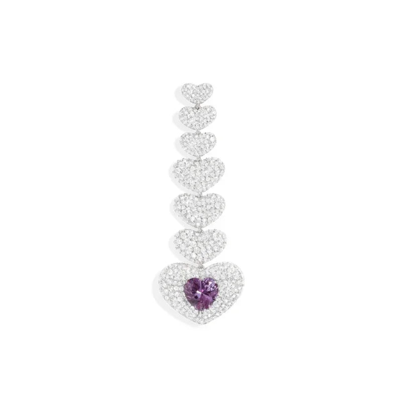 Tejesa LI KI 925 Sterling Silver High Quality 2023 October New Love Color Diamond Earrings Necklace Bracelet Ring Exquisite Jewelry