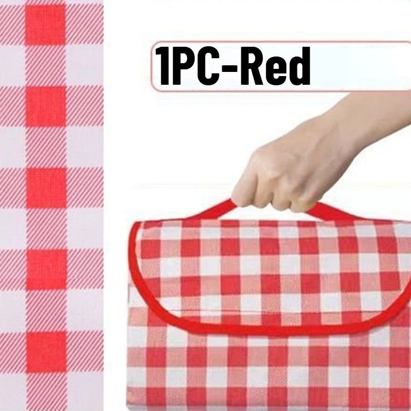 Tejesa Foldable Camping Mat Waterproof Cloth Beach Mat Picnic Blanket Practical Convenient Carry Moisture-Proof Outdoor Camping