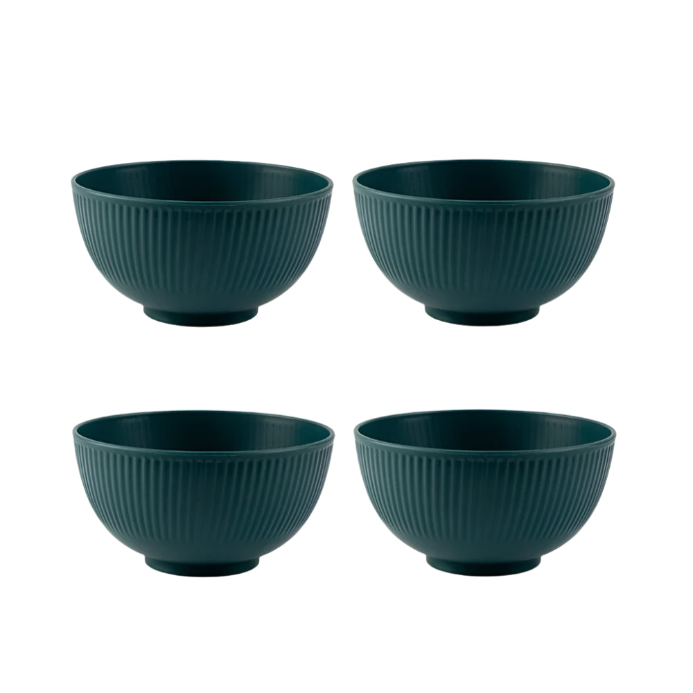 Hemasa 4Pcs Kitchen Tableware Wheat Straw Bowl /Wheat Rice Bowl  / Dessert Salad Rice Bowl Sets