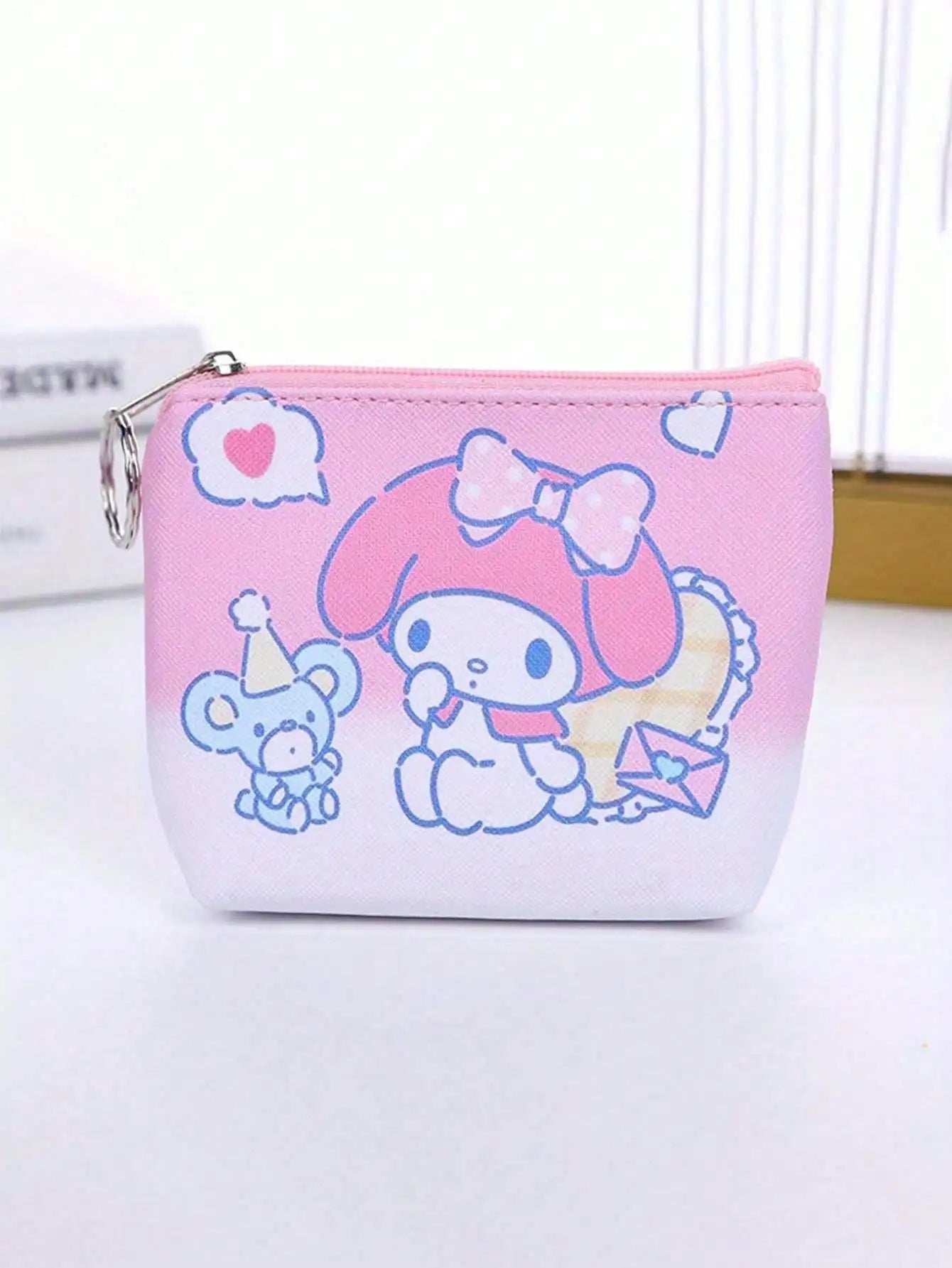 MINISO Cartoon Insulated Cinnamon Dog Kuromi Portable Lunch Bag Lunch Box Bag Student Office Workers Bring Meal Storage Bag