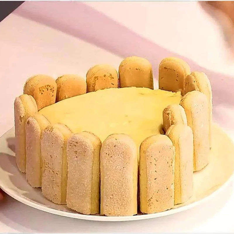 Tejesa 8 Cavity Silicone Cake Mold 3D Long Strip Silione Molds Mousse Cake Silicone Baking Molds French Dessert Chocolate Mold Bakeware