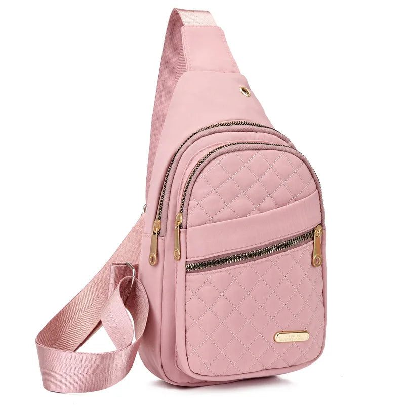 Hemasa Waterproof Large Capaicty Chest Bag Unisex Fashion With Digit Punch