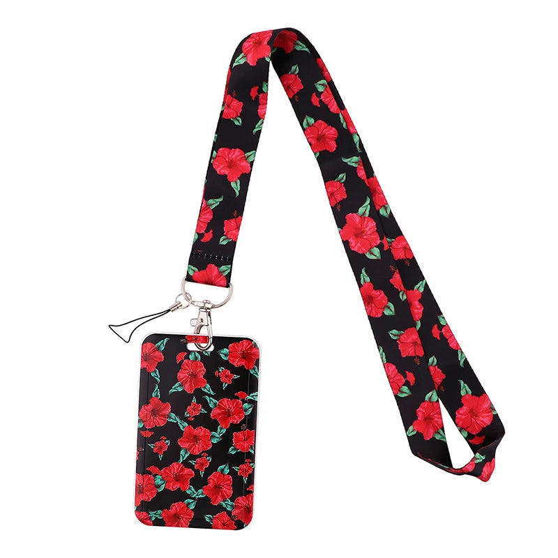 Tejesa Little daisy Lanyard for Key Cute Neck Strap Card ID Badge Holder Key Chain Accessories Wholesale