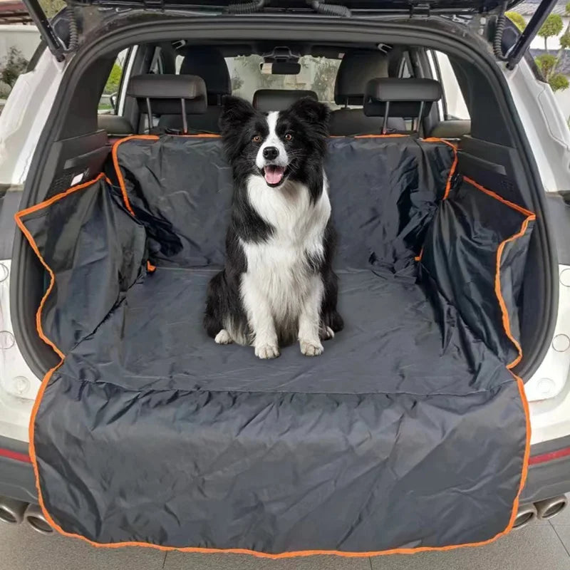 Tejesa Waterproof and Wear-resistant Car Pet Mat/SUVUniversal Car Rear Trunk Anti-Dirty Protective Mat Dog-Specific Mat