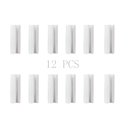 Hemasa 12PCS BedSheet Clips Plastic Holders  Clamp Quilt Bed Clipper Cover Grippers Fasteners Mattress Holder for Sheets Home