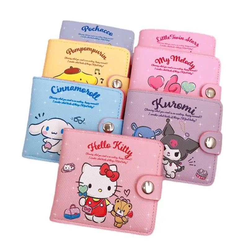 Hemas Pink Wallet Casual Money Bag Coin Purse Card Holder Case Wallet
