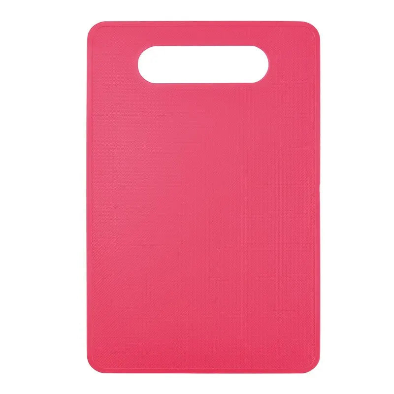 Hemasa 1pc Plastic Chopping Board Kitchen Tools Multicolor Easy Clean Nonslip Plastic Food Cutting Block Mat Tool Kitchen Cook Supplies