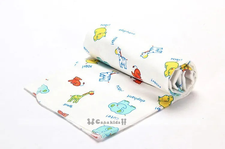 Receiving Baby Blankets Newborn Cotton Flannel Diapers  75X75cm