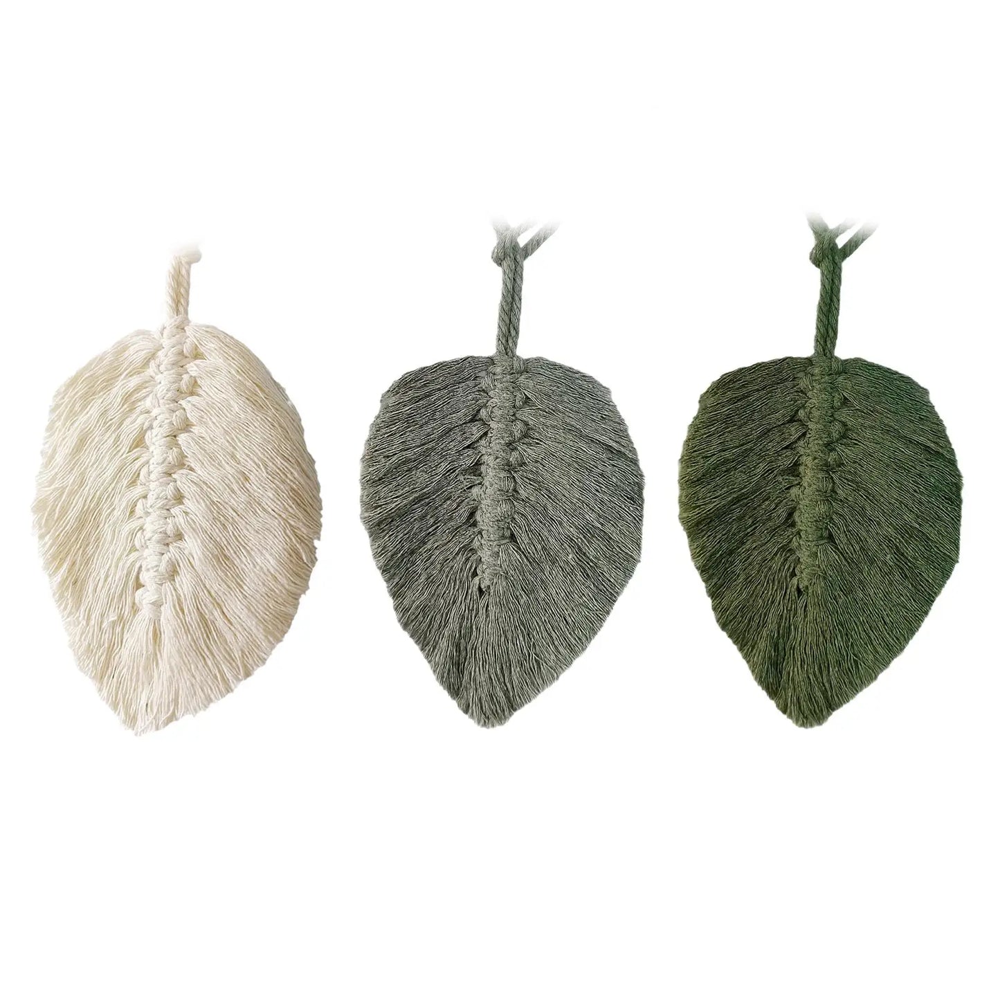 Bohemian Curtain Tieback Home Decoration Decorative Nordic Leaves Shape Cotton Drape Tie Curtain Tie Back for Indoor Outdoor