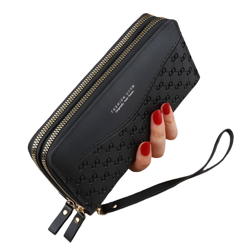 Hemasa  Pu Leather Wallets Purses Fashion  Women's Wallet Money Coin Card Holder Ladies Long Female Purse Zipper