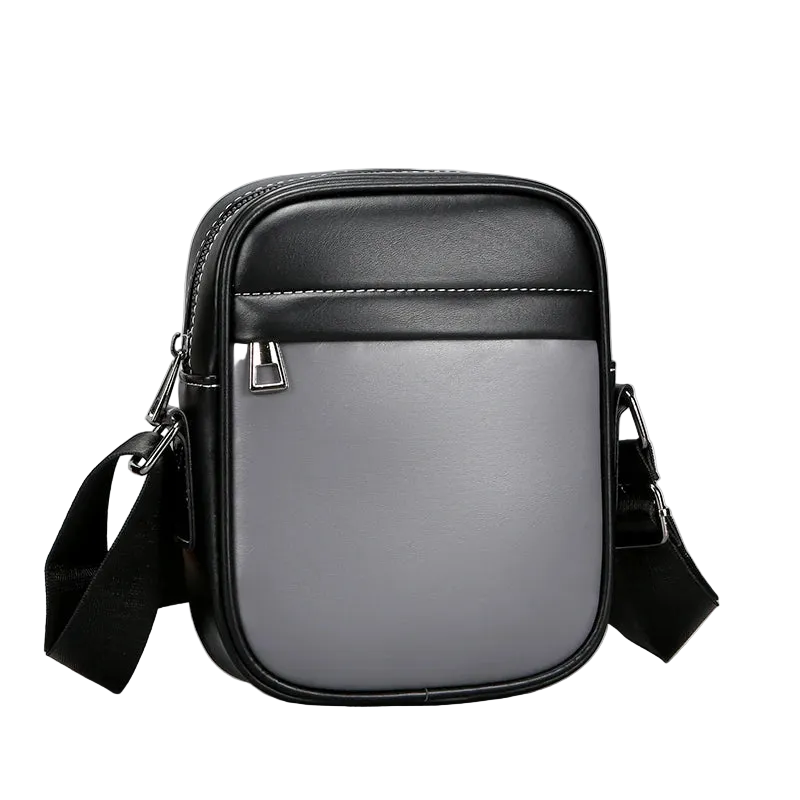 Tejesa Soft PU Leather Male Small Shoulder Bag /Men's Handbag