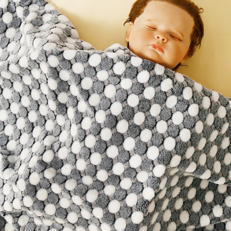 Baby blanket quilt thickened, soft, comfortable, and multi style baby air conditioning comfort quilt