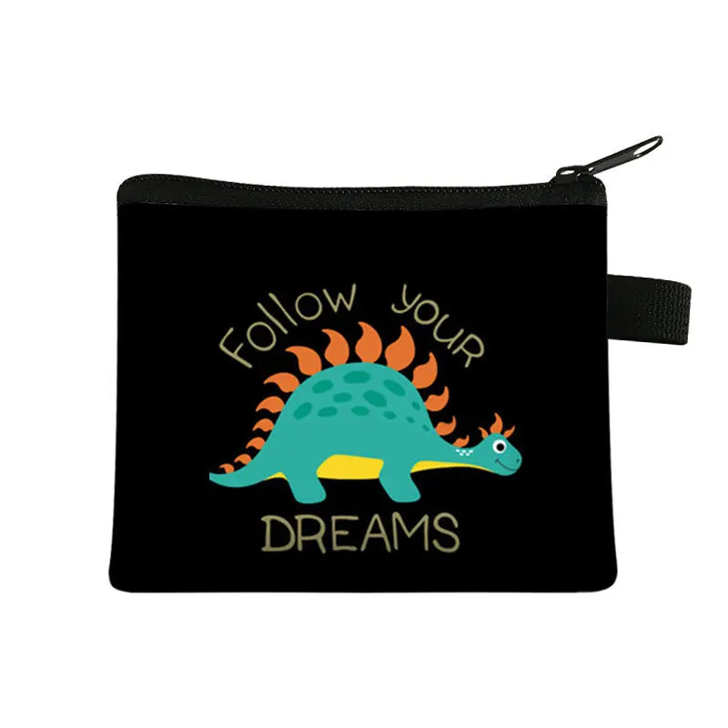 Tejesa Animal Theme Coin Purse /Children's Mini Zero Wallet Zipper Storage Pocket Bag Card Holder Kids Gift