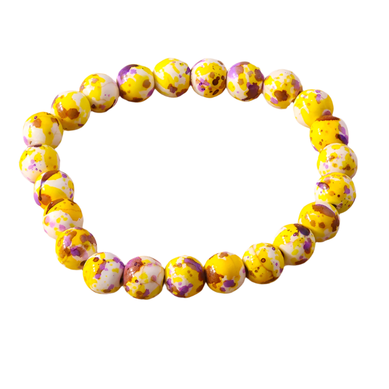 Hemasa Fashion Colorful Handmade Beads Bracelet for Women Girls Party Holiday Jewelry Gifts