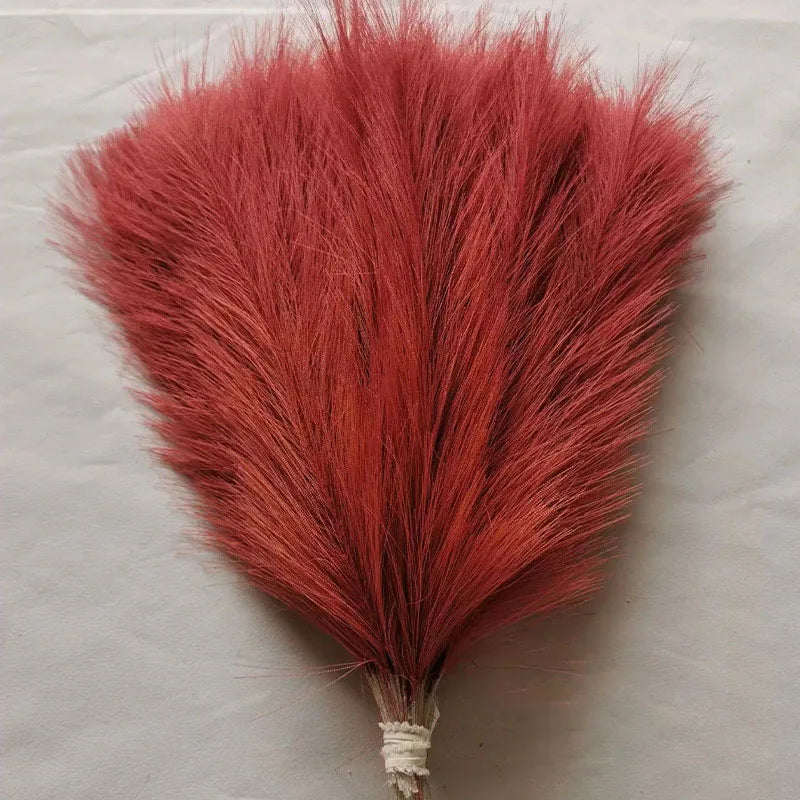 Artificial Pampas Grass 1/5/10/30pcs Fake Pampas Grass Flower Boho Wedding Bouquet Home Decor Table Flower Arrangement Decor