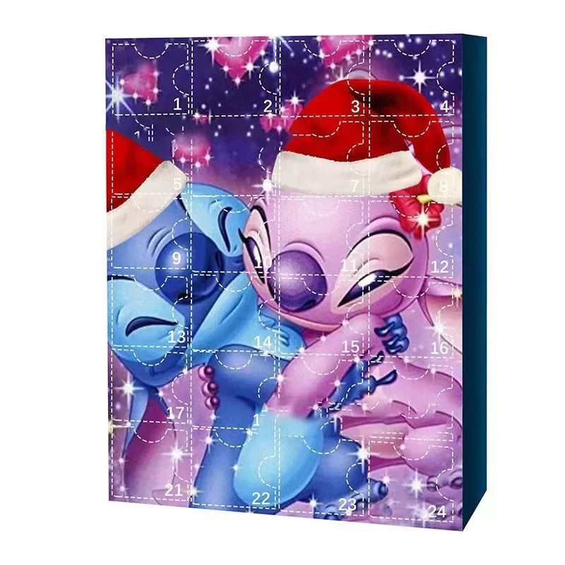 Tejesa Advent Calendar Cartoon Doll Christmas Decorative Gifts New Year 24 Days Countdown Surprise Blind Box