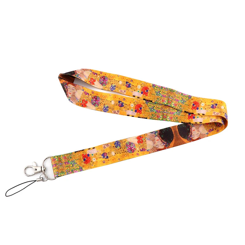 Tejesa Little daisy Lanyard for Key Cute Neck Strap Card ID Badge Holder Key Chain Accessories Wholesale