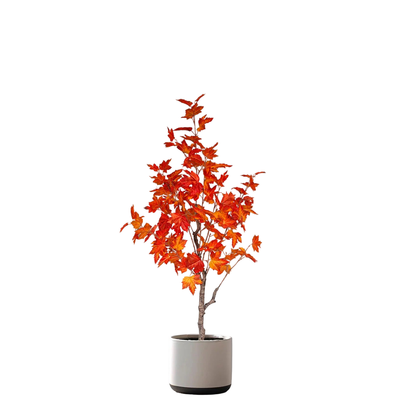 Tejesa 145CM Artificial Maple tree plant Indoor outdoor Ornament fake plant for home garden wedding party living room decor Halloween