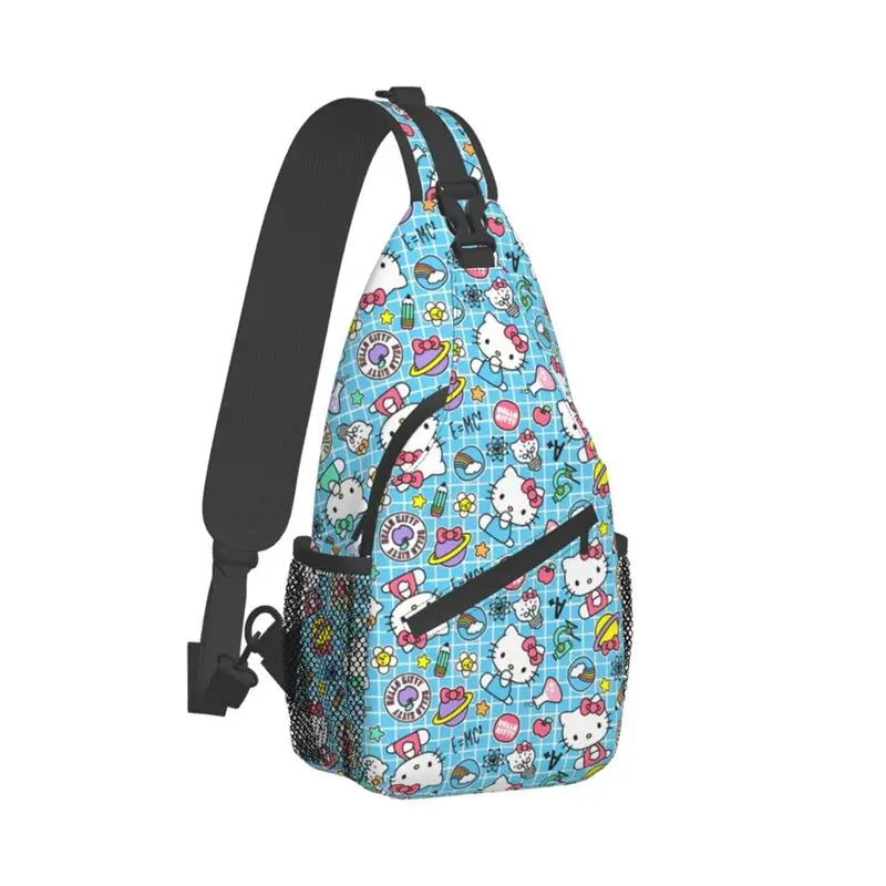 Tejesa  Sling Bag Men Fashion Shoulder Chest Crossbody Backpack Travel Hiking Daypack