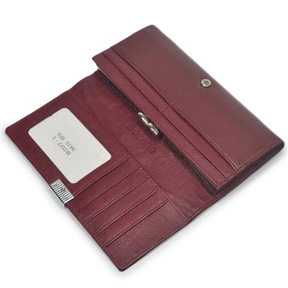 Hemasa Genuine Leather Women's Wallet Designer Female Coin Purses ID Card Holder/ Ladies Money Clutch Bags
