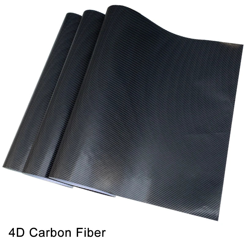 2D 3D 4D 5D 6D Carbon Fiber Vinyl Wrap Film Waterproof Car Stickers Console Computer Laptop Skin for Auto Motorcycle Accessories