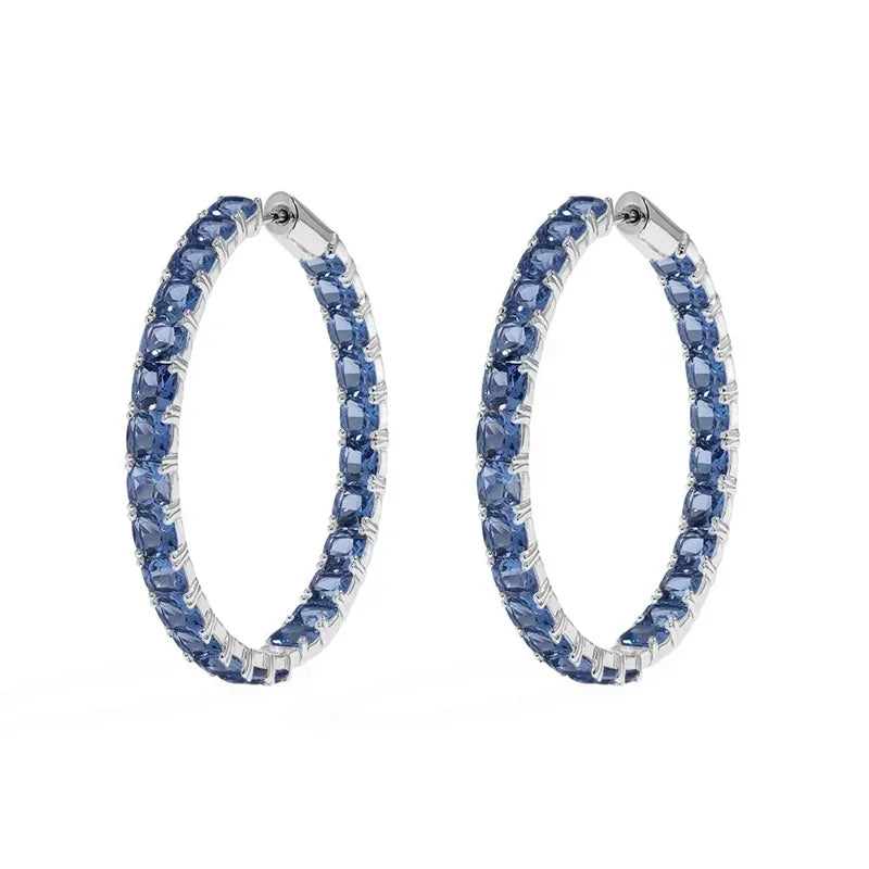Tejesa LI KI 925 Silver High Quality 2024 New Printemps Series Colorful Diamond Necklace Bracelet Earrings Ring For Women  Jewelry