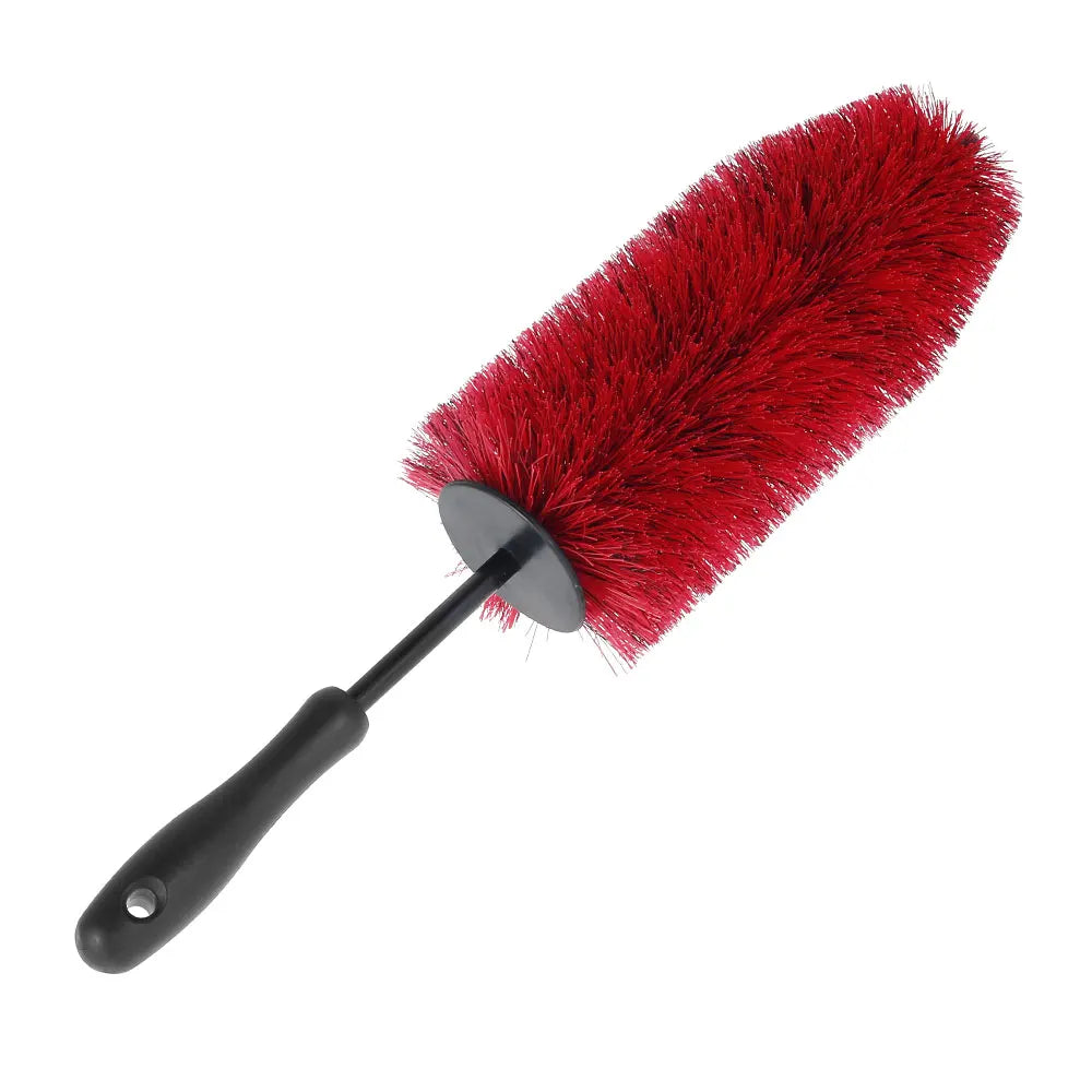 Tejesa Car Wheel Brush Tire Cleaning Brush Rim Scrubber Soft Alloy Cleaner for Vehicle Tire Car Chassis Engine Washing Acce Clean Tool